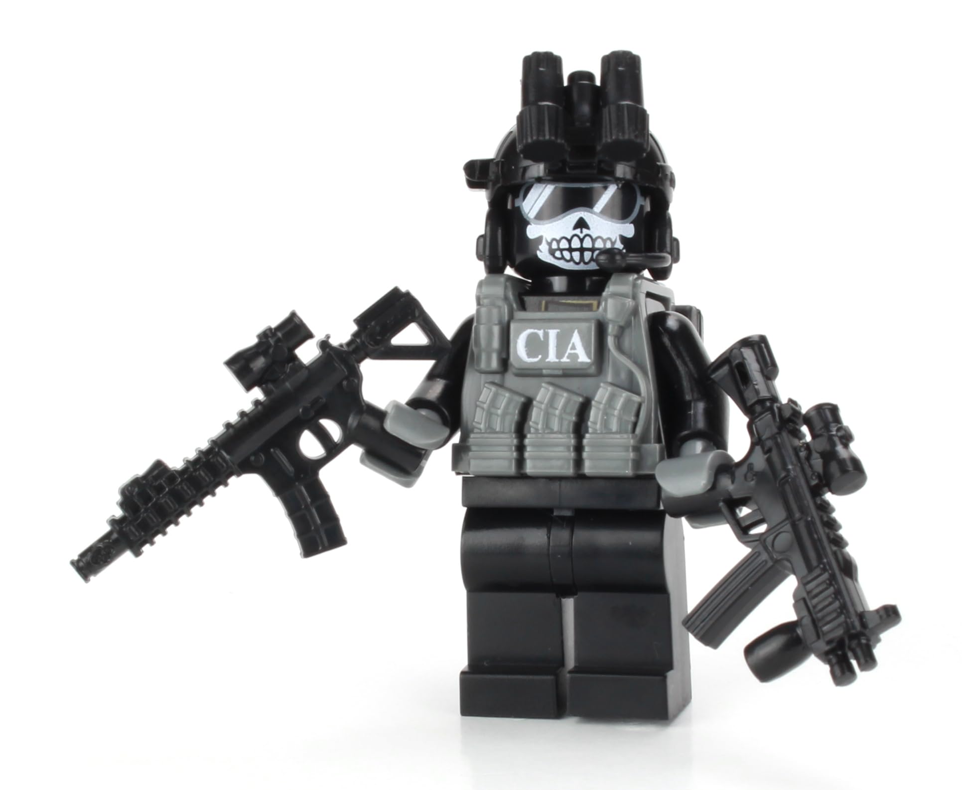 Foto 5 pulgar | Minifigura Battle Brick Cia Ghost Sad/sog Commando De 4 Cm De Altura - Venta Internacional.