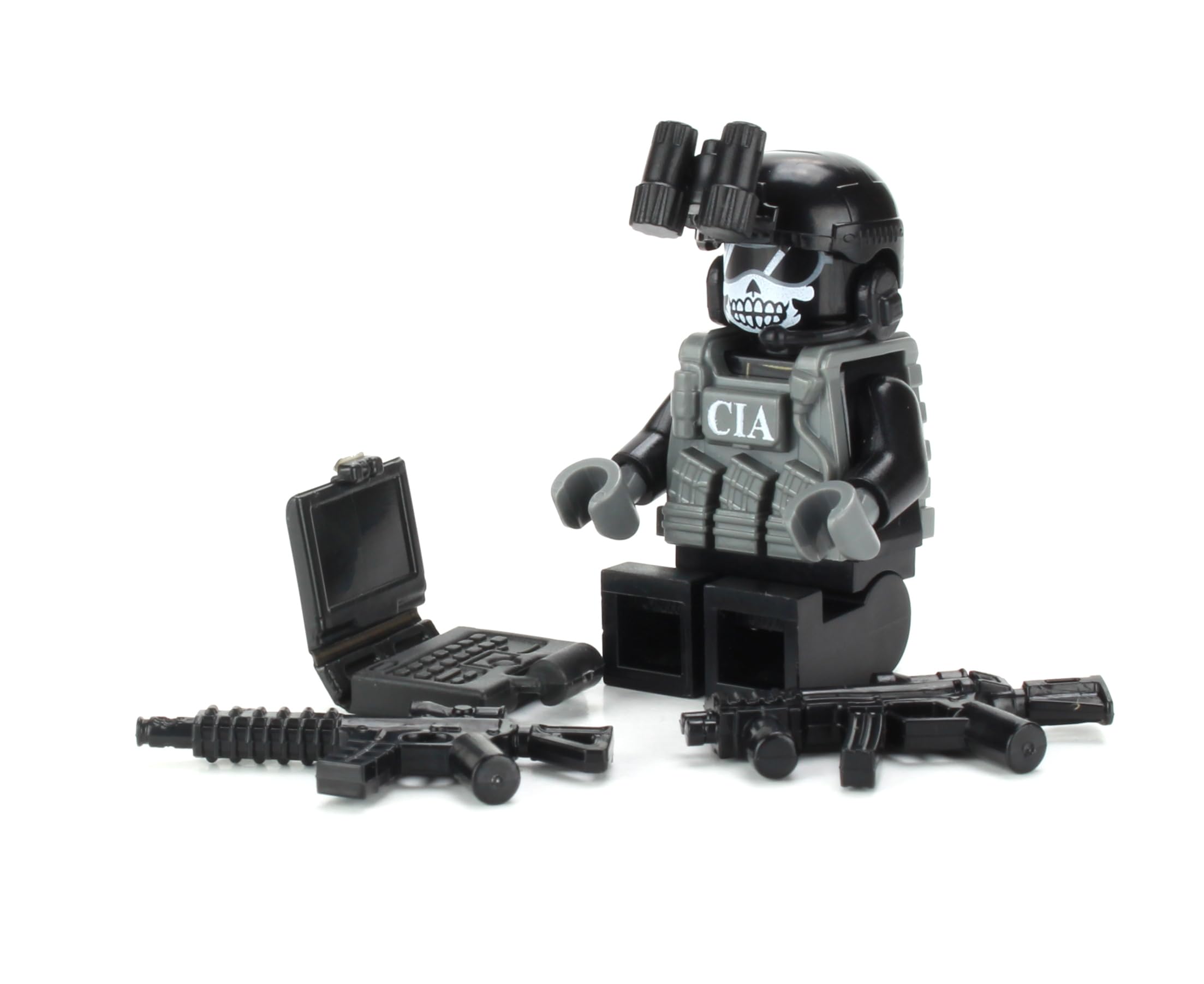 Foto 6 pulgar | Minifigura Battle Brick Cia Ghost Sad/sog Commando De 4 Cm De Altura - Venta Internacional.