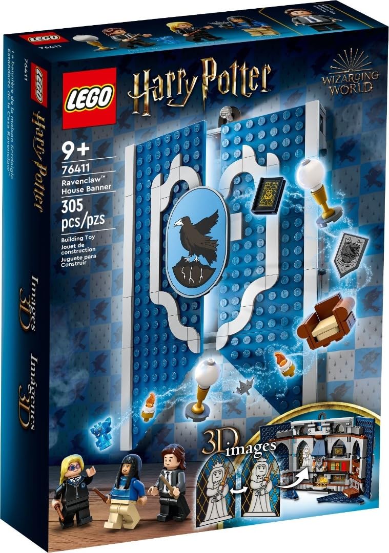 Foto 2 pulgar | Juguete De Construcción Lego 76411 Harry Potter House Banner Ravenclaw - Venta Internacional.