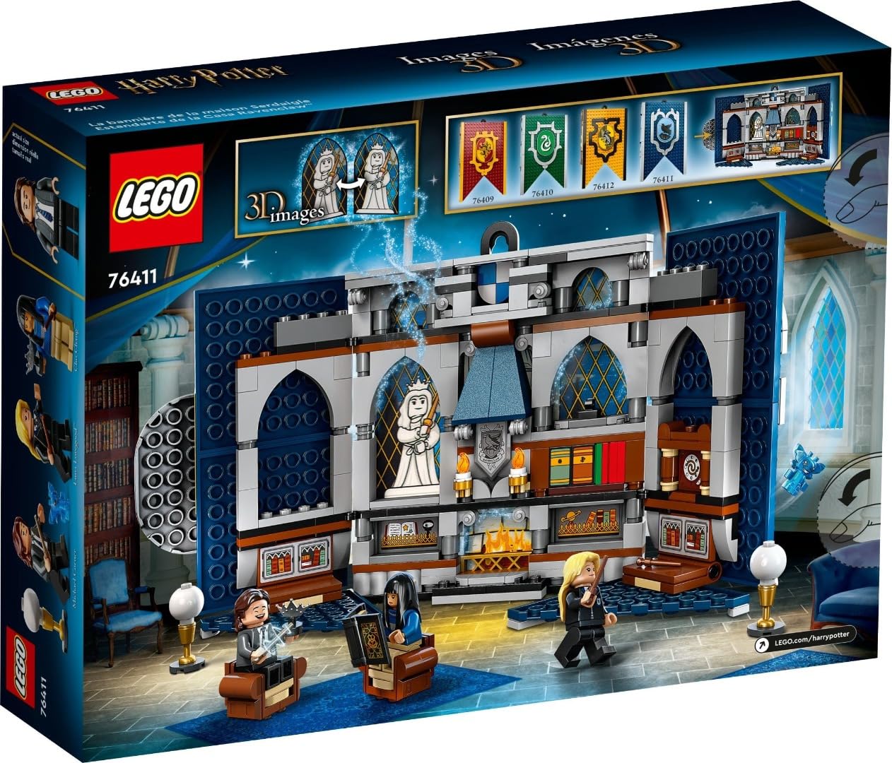 Foto 2 | Juguete De Construcción Lego 76411 Harry Potter House Banner Ravenclaw - Venta Internacional.