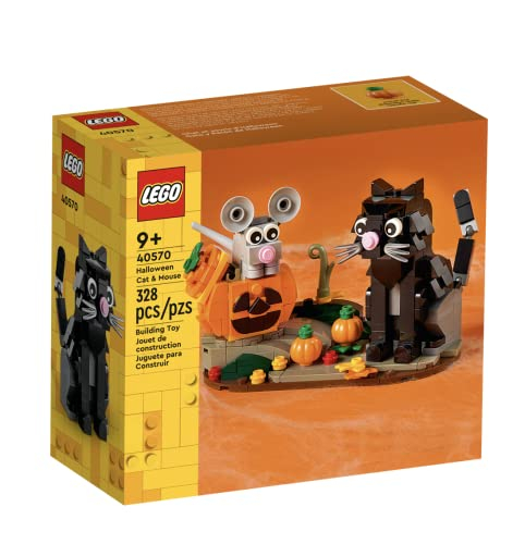 Juguete De Construcción Lego Halloween Cat & Mouse 40570 Con 2 Minifiguras - Venta Internacional.