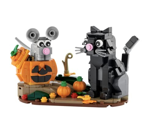 Foto 4 pulgar | Juguete De Construcción Lego Halloween Cat & Mouse 40570 Con 2 Minifiguras - Venta Internacional.