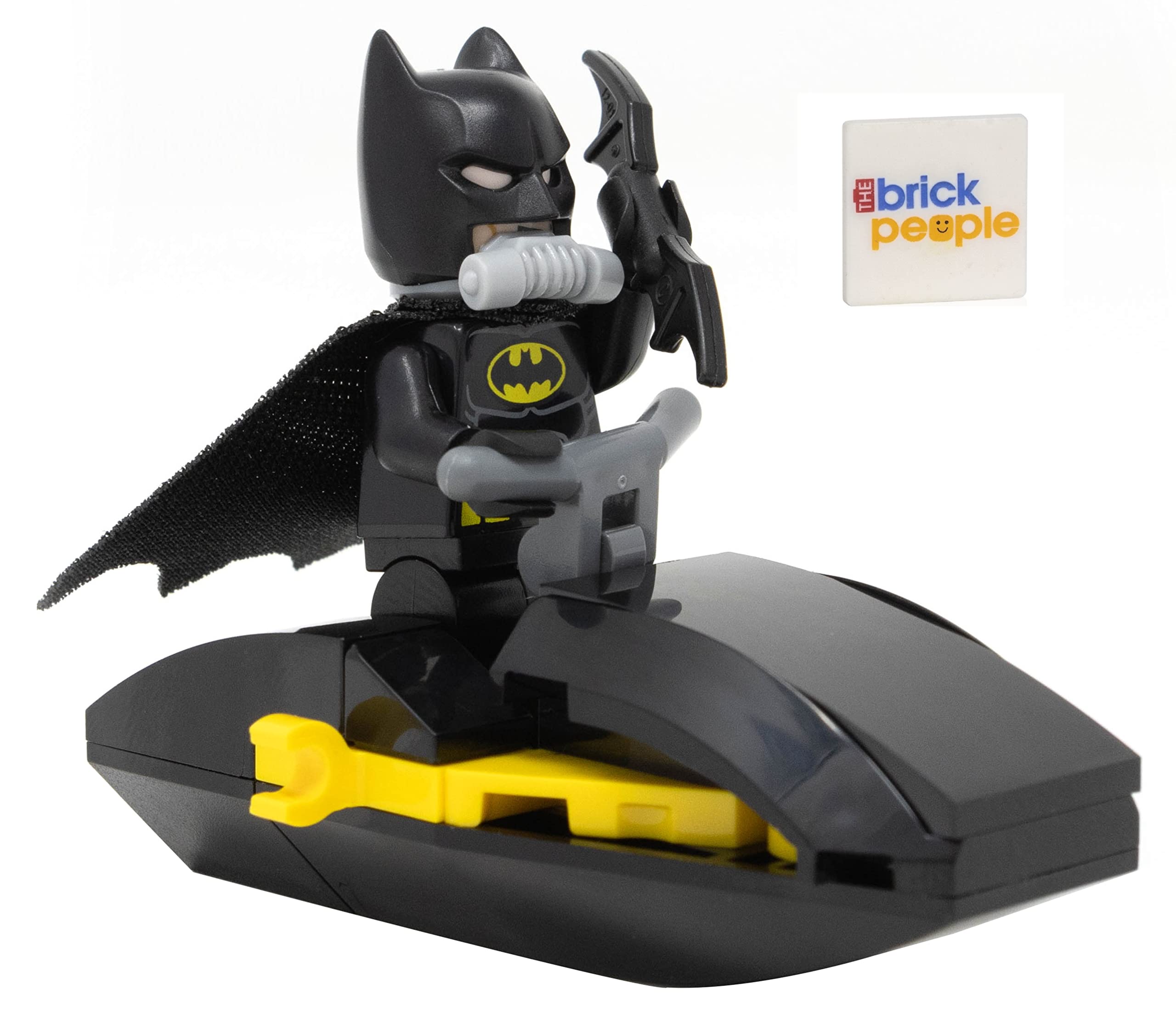 Figura Batman De Lego Dc Superheroes Con Moto Acuática Y Bat-a-rang - Venta Internacional.