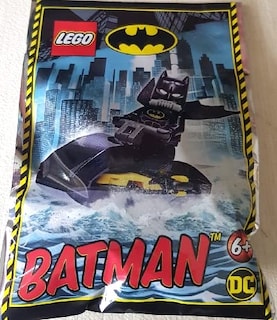 Foto 5 | Figura Batman De Lego Dc Superheroes Con Moto Acuática Y Bat-a-rang - Venta Internacional.