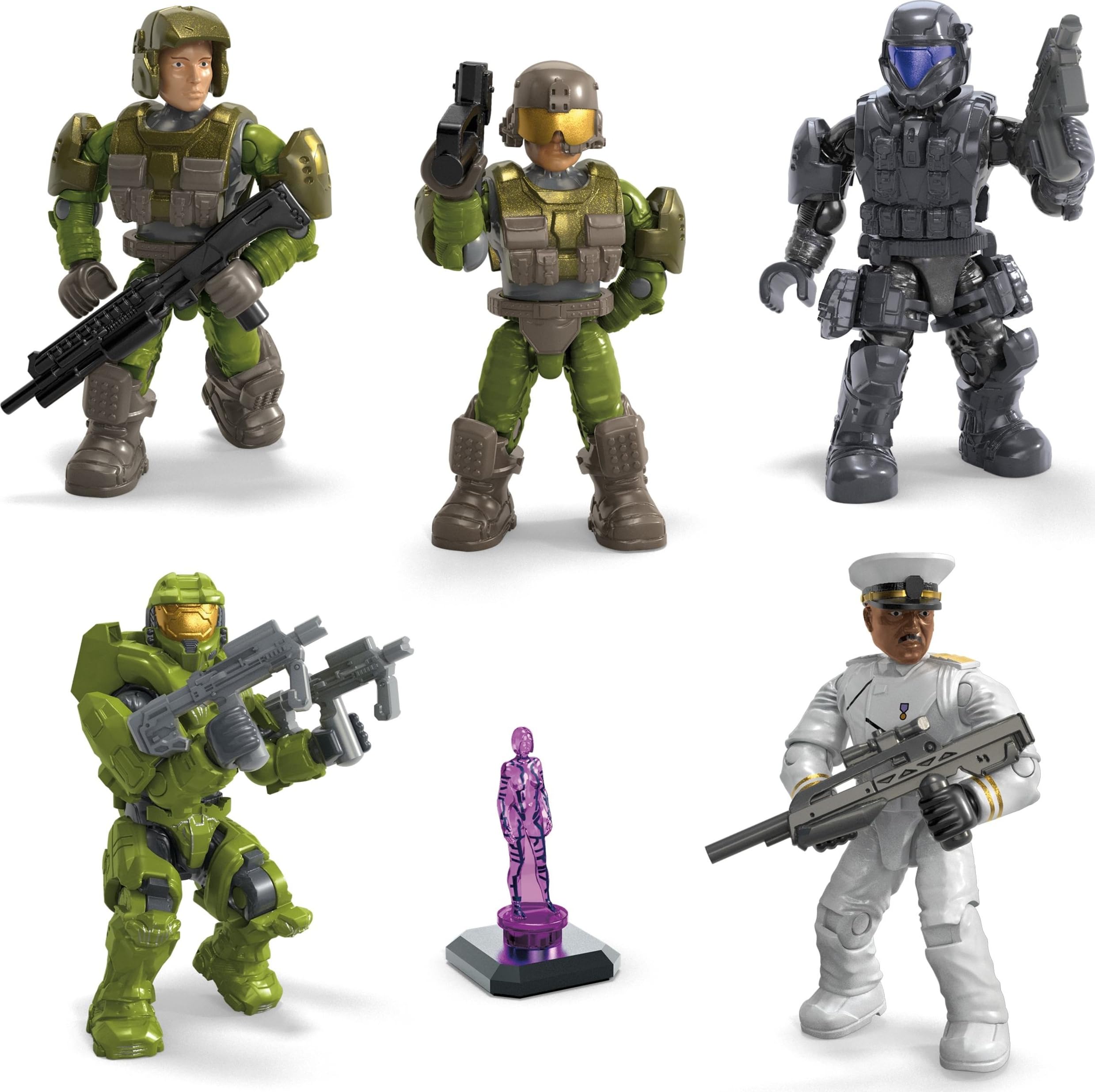 Foto 4 pulgar | Set De Juguetes De Construcción De Figuras De Acción Mega Halo 20th Anniv. - Venta Internacional.