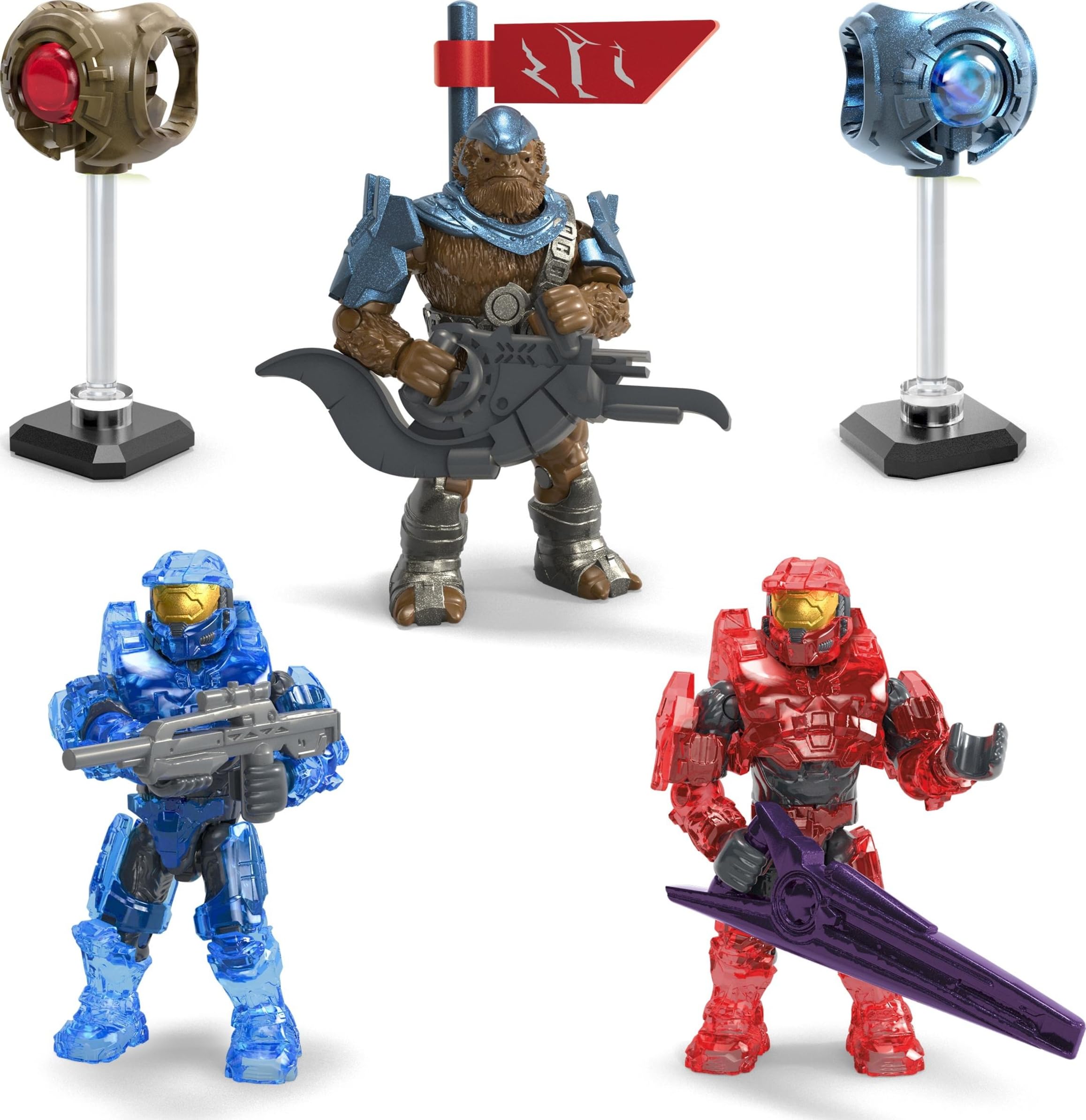 Foto 6 | Set De Juguetes De Construcción De Figuras De Acción Mega Halo 20th Anniv. - Venta Internacional.