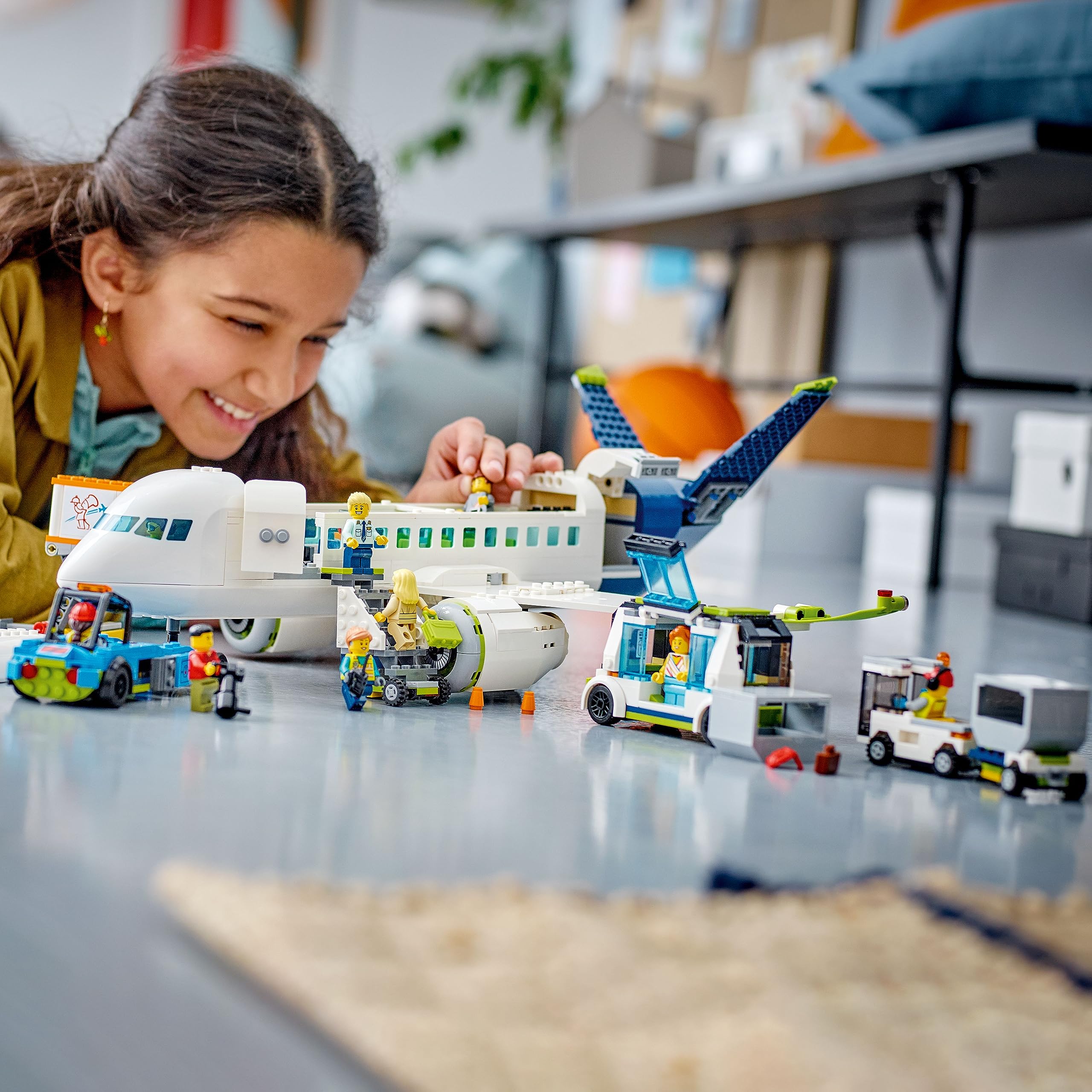 Foto 7 | Set De Juguetes De Construcción Lego City Passenger Airplane 60367 Kids - Venta Internacional.