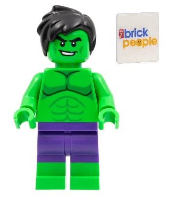 Foto 2 pulgar | Minifigura Lego Superheroes El Increíble Hulk De Menos De 5 Cm De Altura - Venta Internacional.