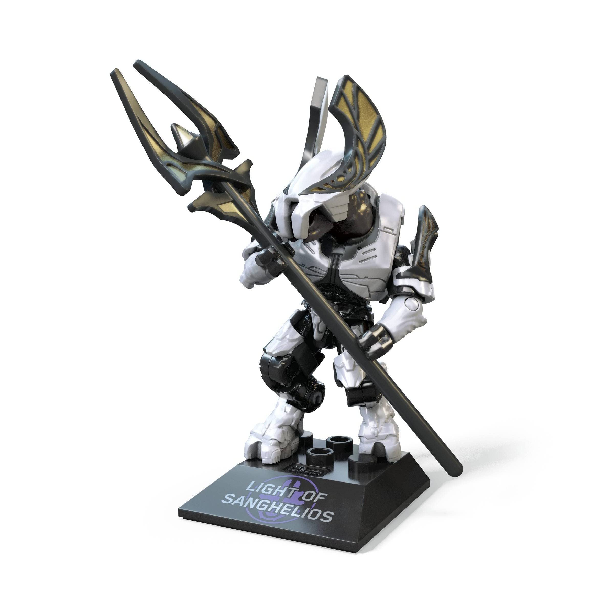 Foto 3 pulgar | Figura de Acción Mega Construx Halo Héroes Light Of Sanghelios - Venta Internacional