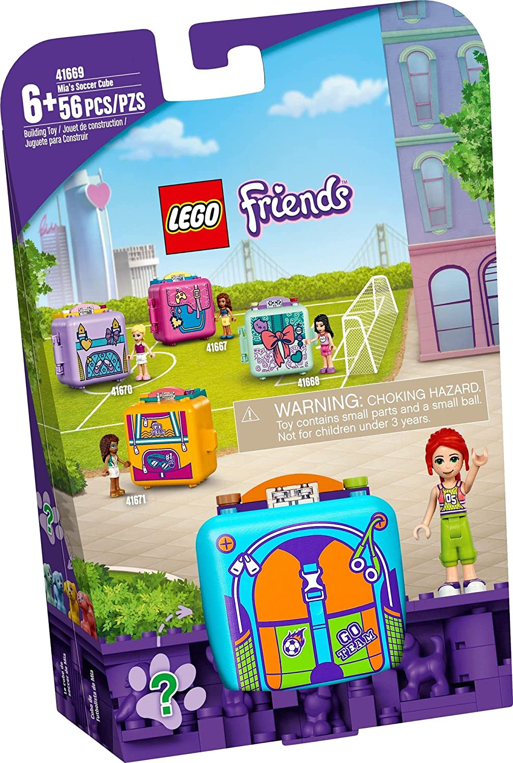 Foto 8 pulgar | Kit De Construcción Lego Friends Mia Soccer Cube 41669 - Venta Internacional.