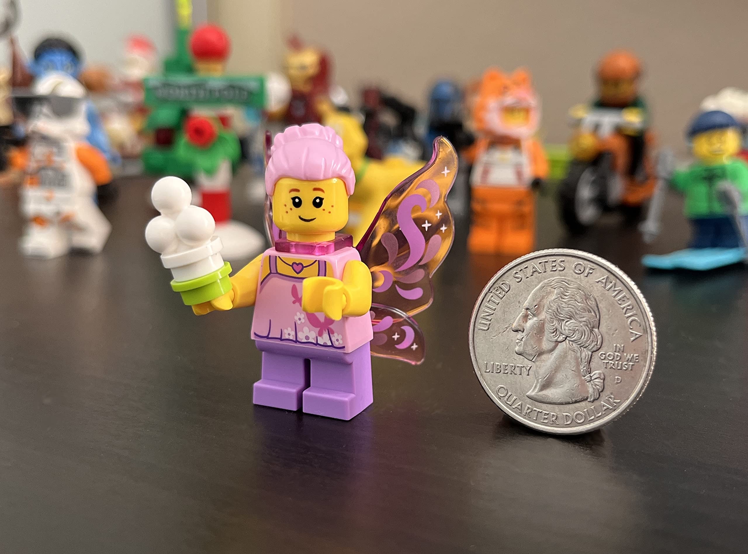 Foto 4 pulgar | Minifigura De Juguete Lego City Town, Mariposa, Niña Con Helado - Venta Internacional.