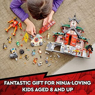 Foto 6 | Set Lego Ninjago Ninja Dojo Temple Masters Of Spinjitzu 71 - Venta Internacional.