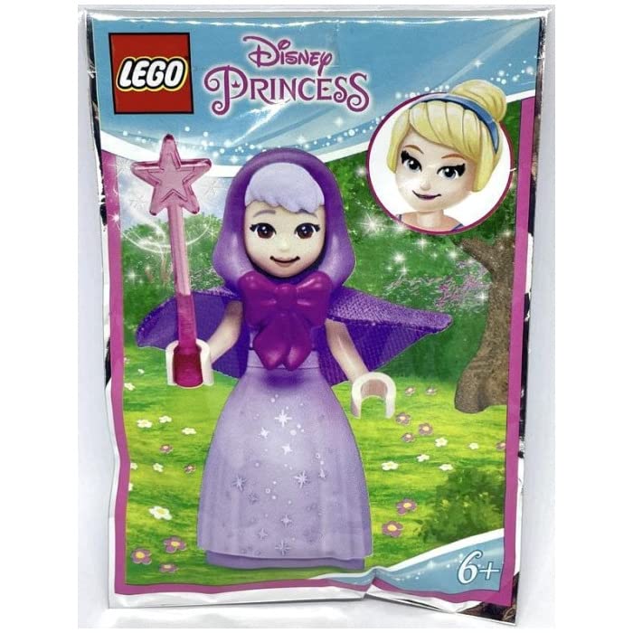 Foto 6 pulgar | Minifigura Lego Disney Princess: Hada Madrina De Cind - Venta Internacional.