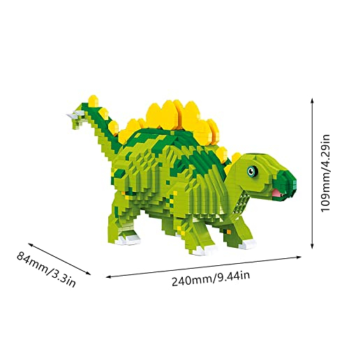 Foto 3 | Set De Bloques De Construcción Larcele Micro Dinosaur 1318 Piezas Kljm-06 (s) - Venta Internacional.