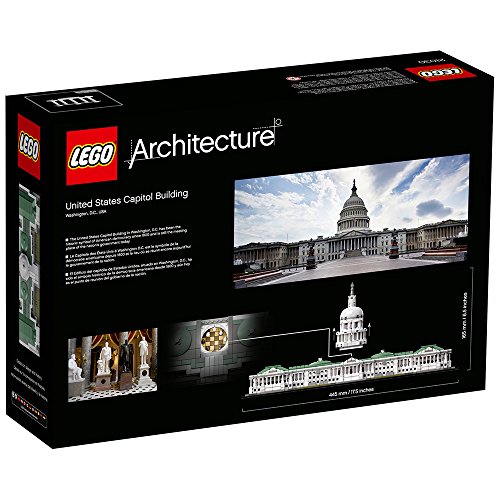 Foto 8 pulgar | Kit De Construcción Lego Architecture 21030 Para El Capitoli - Venta Internacional.