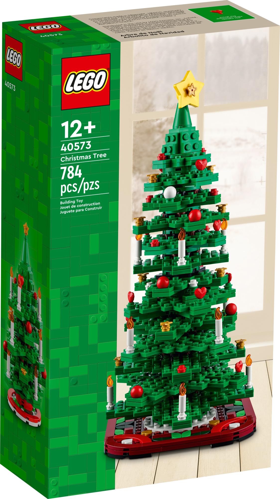 Foto 2 pulgar | Árbol De Navidad Lego 40573 Con 3 Tamaños Y Decoraciones - Venta Internacional.