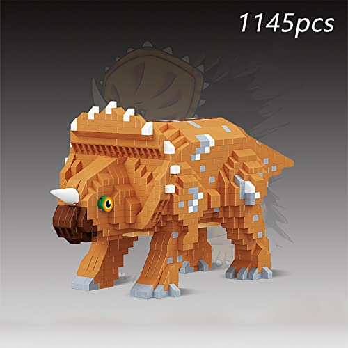 Foto 7 | Set De Construcción Larcele Micro Dinosaur Triceratops 1145 Piezas - Venta Internacional.