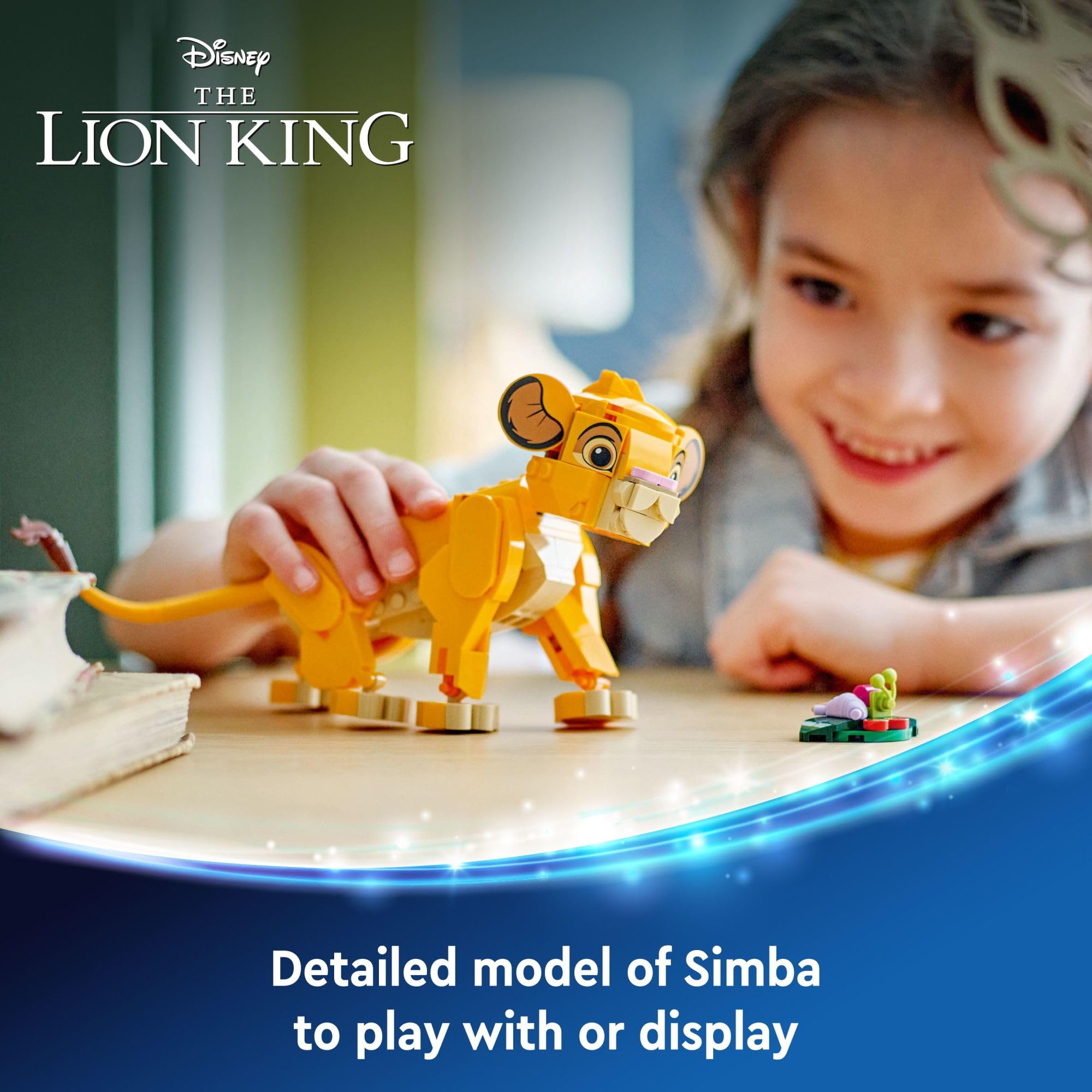 Foto 3 pulgar | Juguete De Construcción Lego Disney Simba El Cachorro Del Rey León 43243 - Venta Internacional.