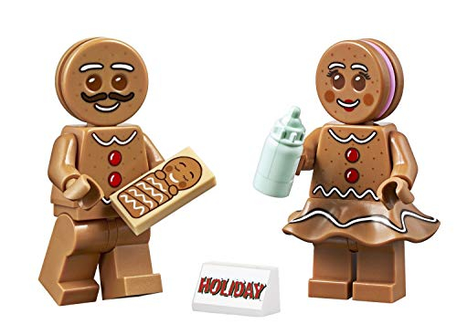 Combo Familiar Lego Gingerbread: Minifigura De Hombre, Mujer - Venta Internacional.