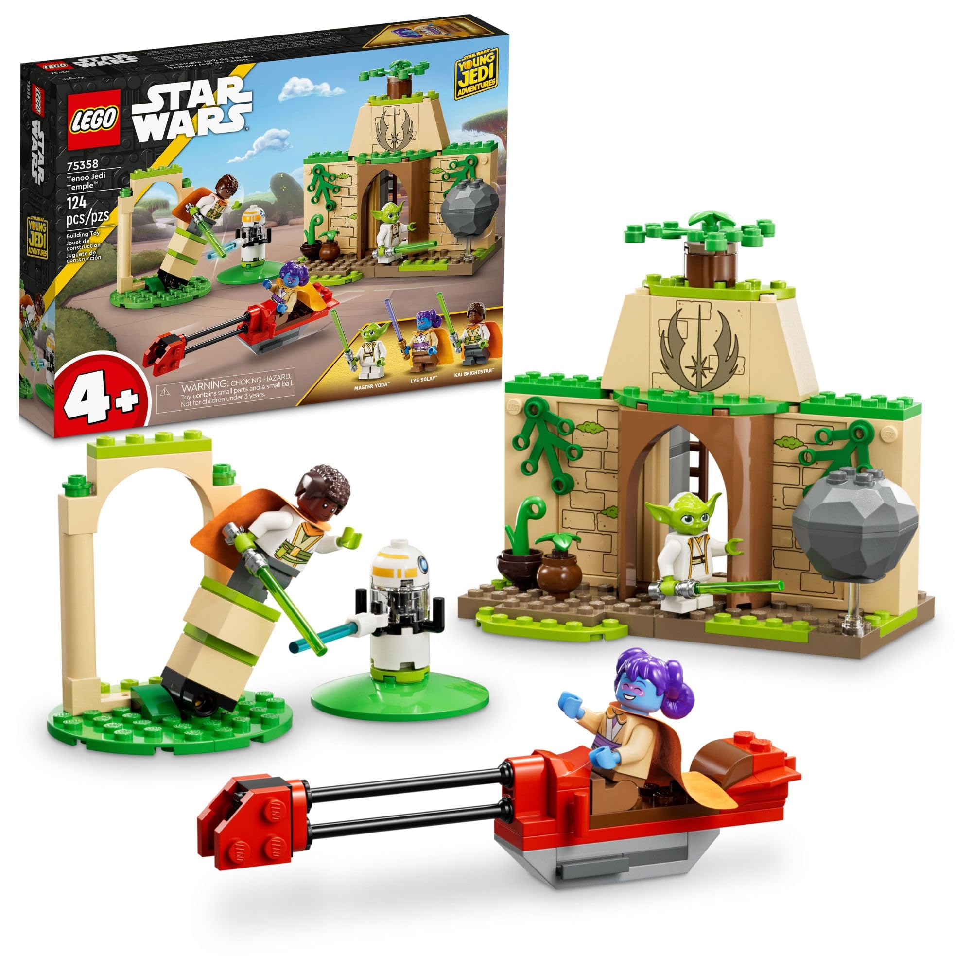 Juguete De Construcción Lego Star Wars Tenoo Jedi Temple 75358 - Venta Internacional.