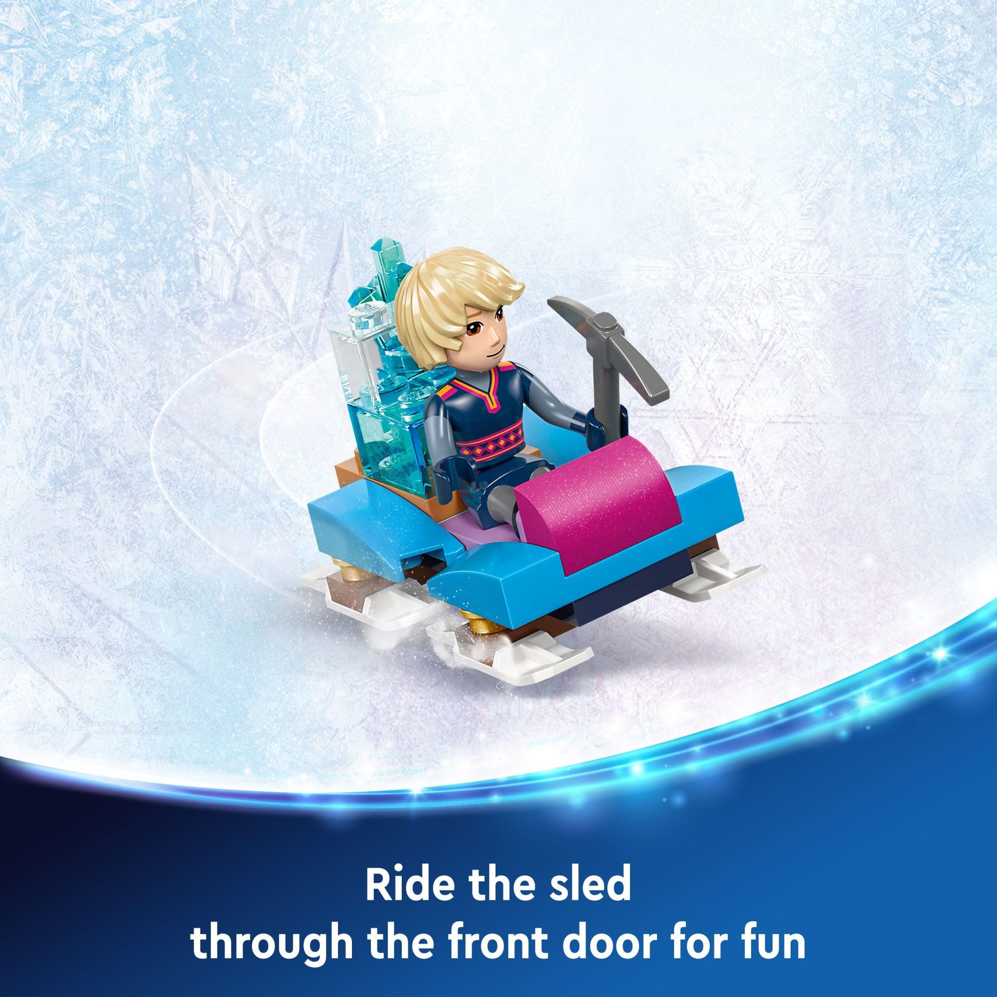 Foto 5 | Set De Construcción Lego Disney Frozen El Palacio De Hielo De Elsa 43244 - Venta Internacional.