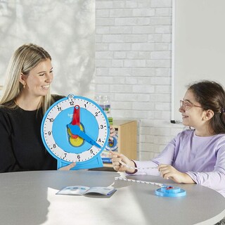 Foto 7 | Reloj Numberline Hand2mind Advanced Para Niños Learning Time - Venta Internacional.