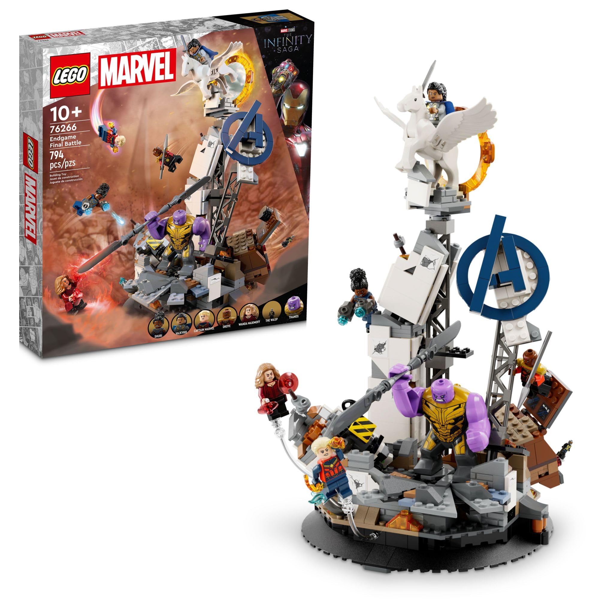 Foto 2 pulgar | Juguete Lego Marvel Endgame Final Battle 76266 Con 6 Minifiguras - Venta Internacional.