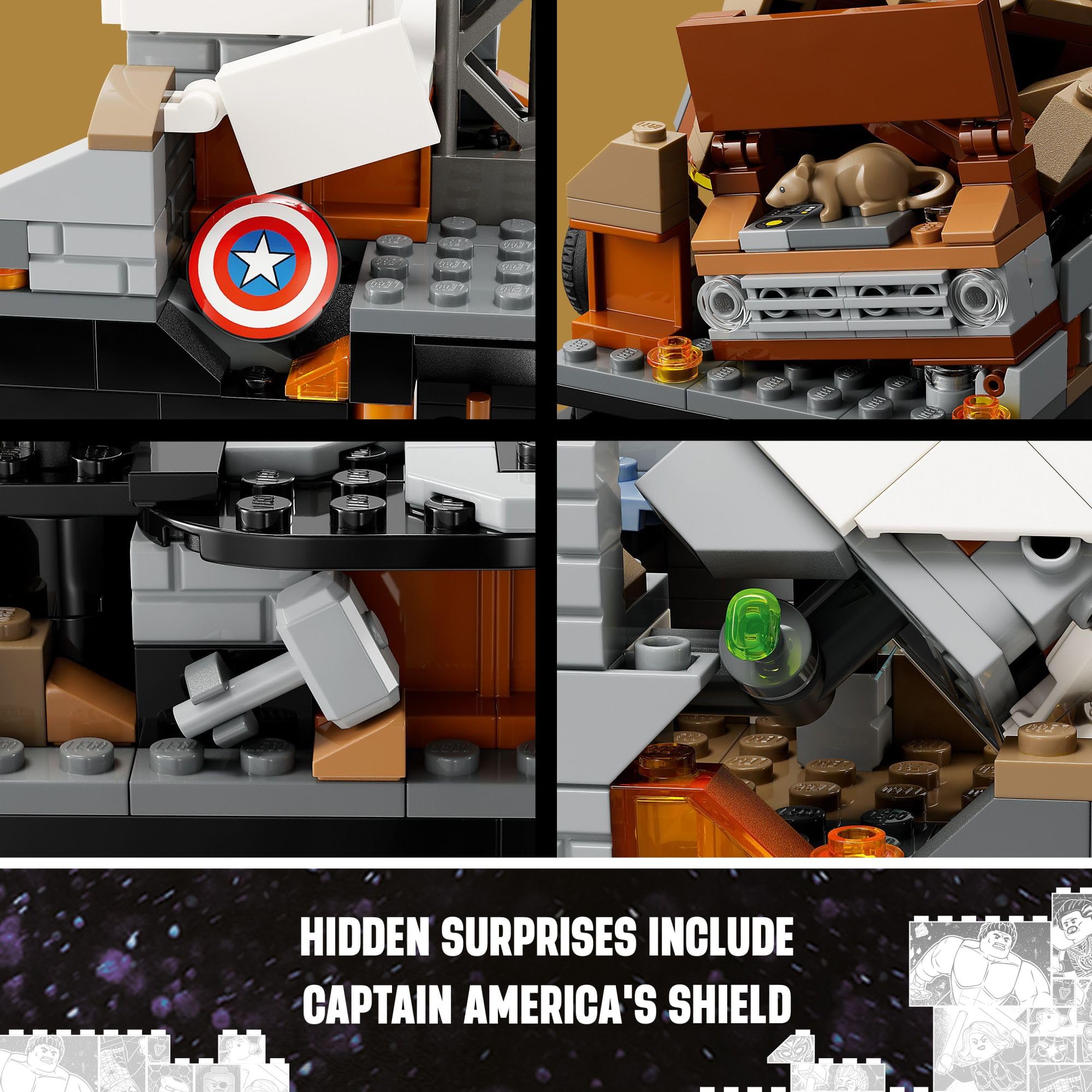 Foto 5 pulgar | Juguete Lego Marvel Endgame Final Battle 76266 Con 6 Minifiguras - Venta Internacional.