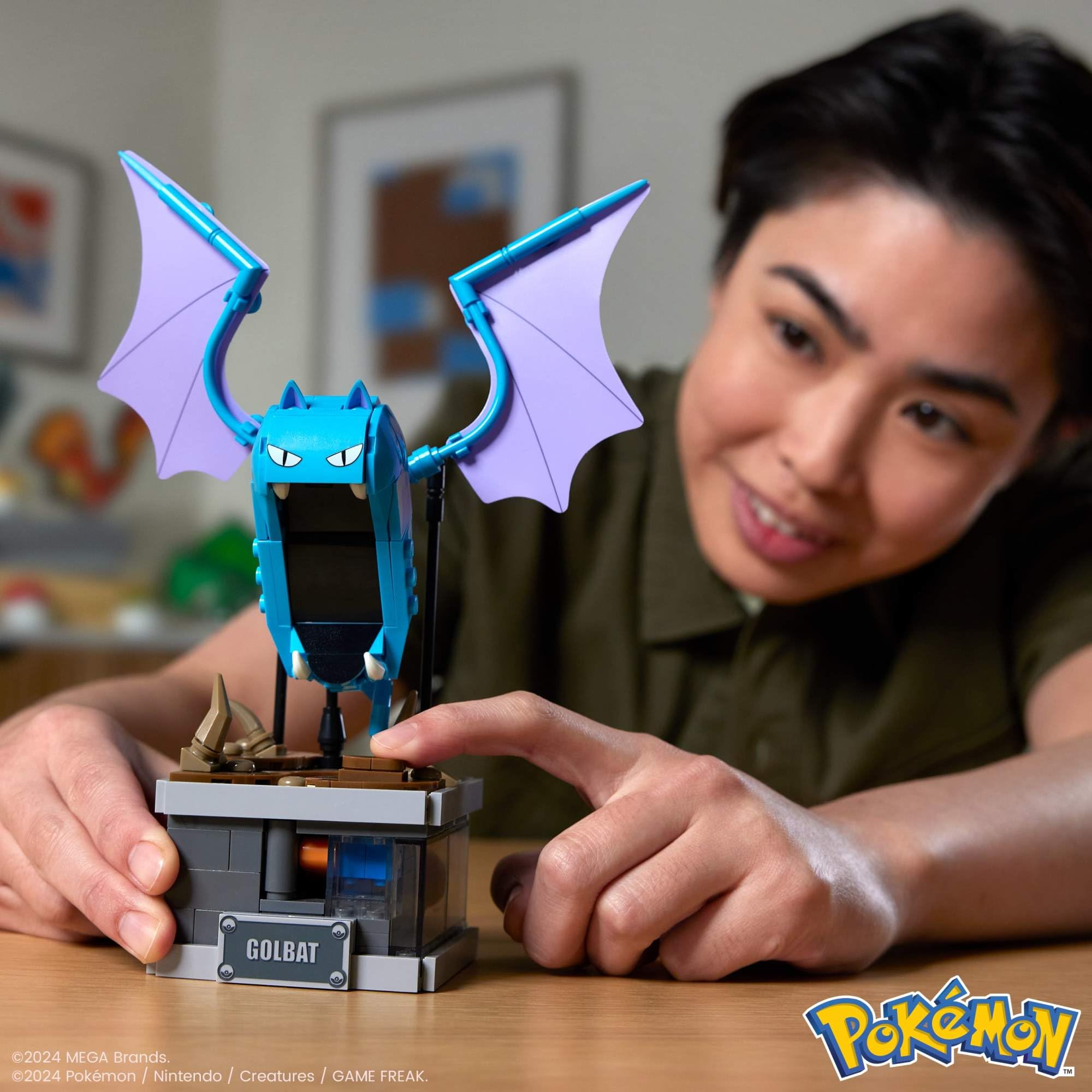 Foto 3 pulgar | Set De Juguetes De Construcción Mega Pokémon Mini Motion Golbat 313 Piezas - Venta Internacional.