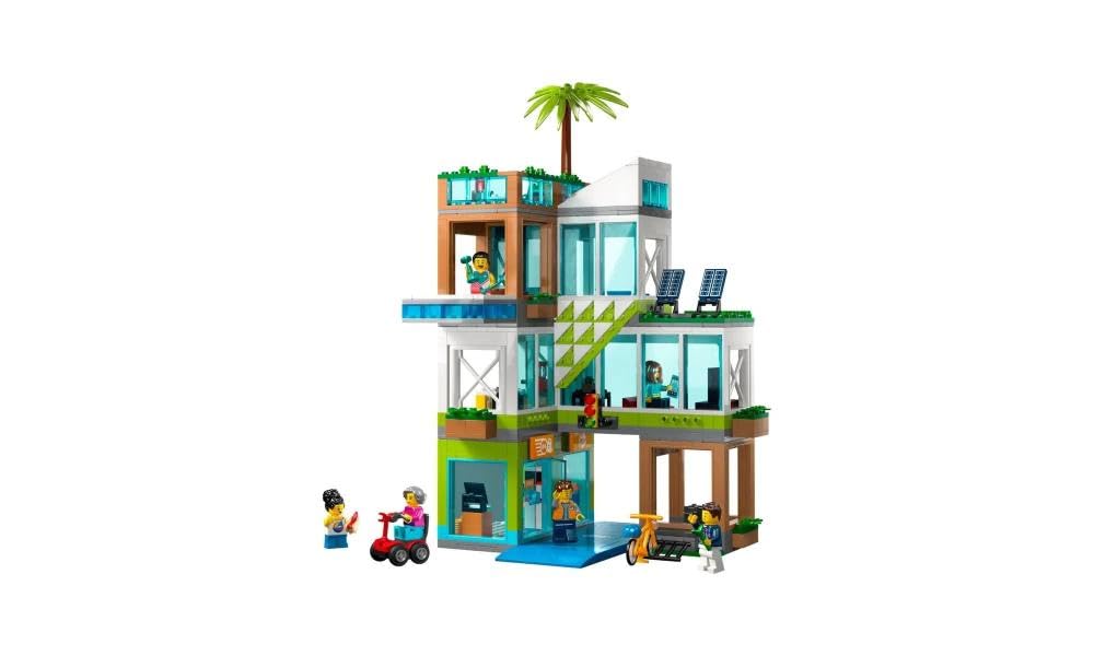 Foto 5 pulgar | Set De Juguetes Lego My City Apartment Building 60365 Con 6 Minifiguras - Venta Internacional.