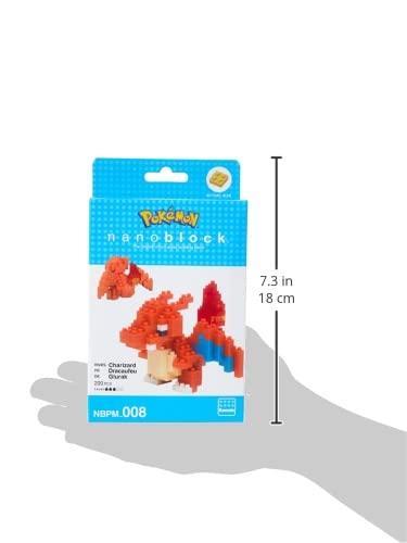 Foto 4 pulgar | Kit De Construcción Nanobloque Pokémon Charizard Con 200 Piezas - Venta Internacional.