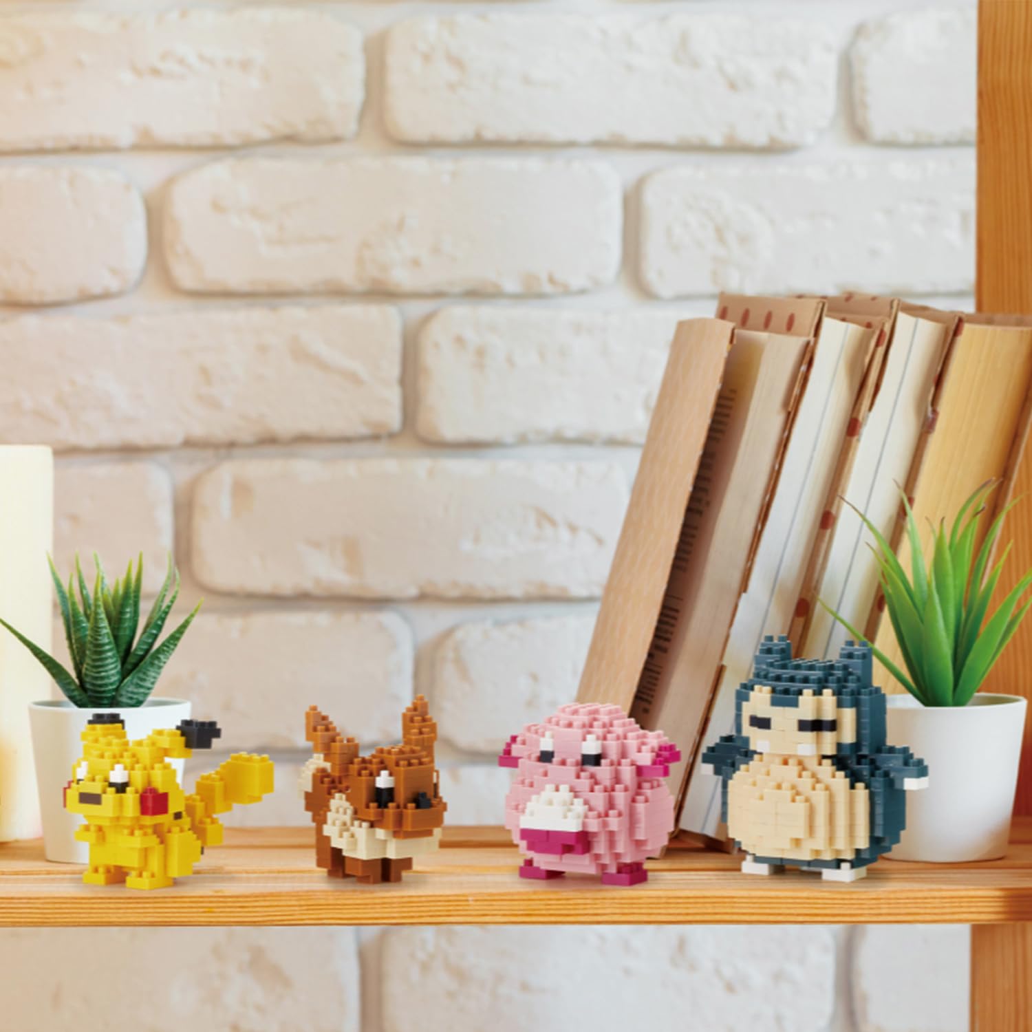 Foto 2 | Kit De Construcción Con Nanobloques Pokémon Snorlax De Japón - Venta Internacional.