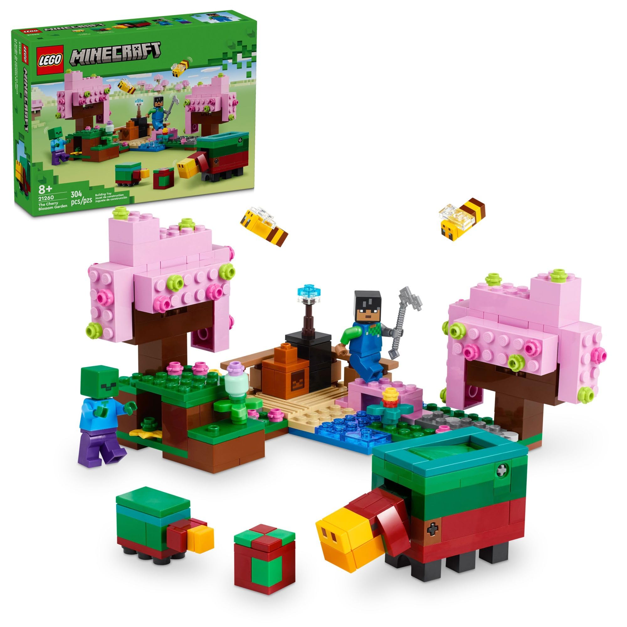 Foto 2 pulgar | Set De Construcción Lego Minecraft The Cherry Blossom Garden 21260 - Venta Internacional.