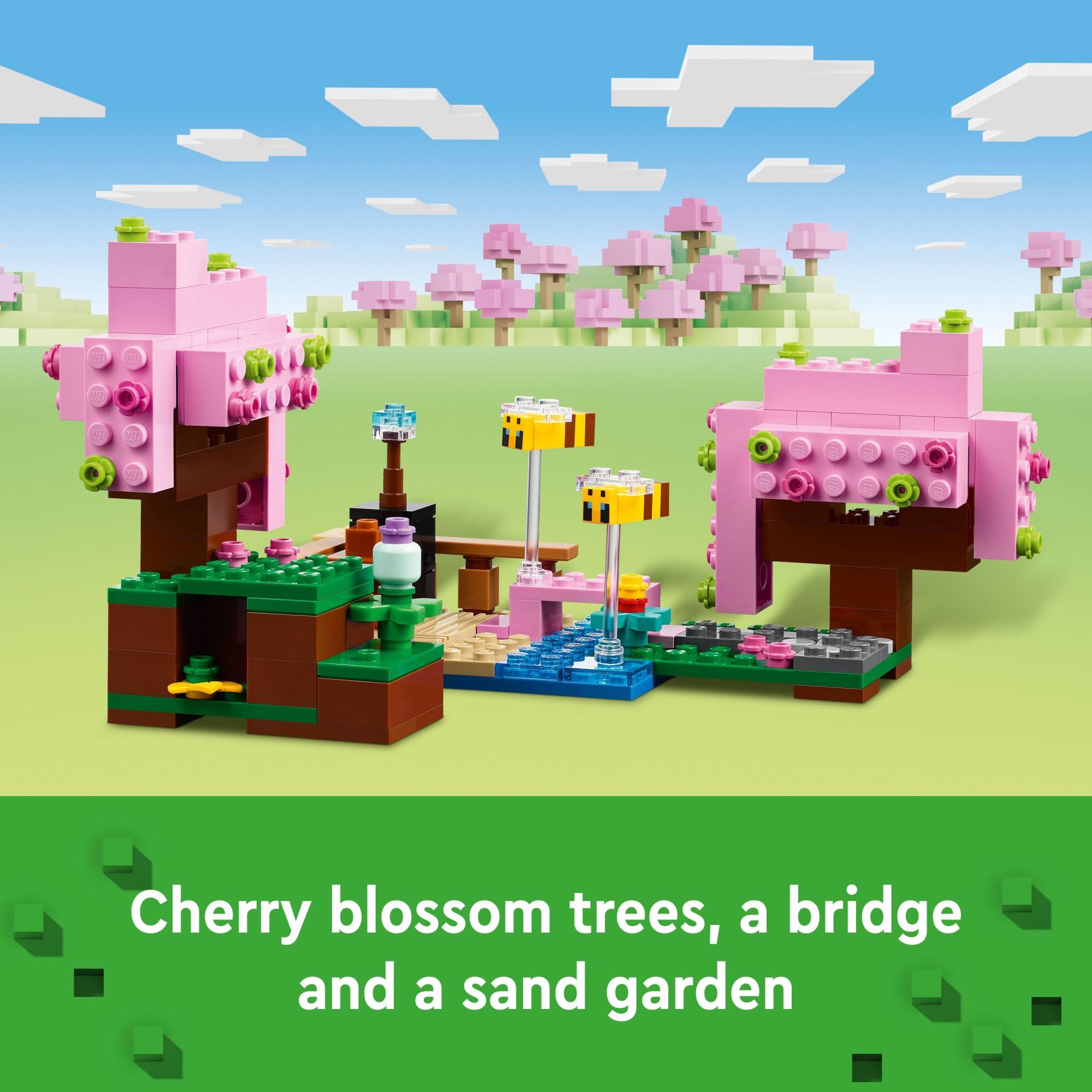 Foto 4 pulgar | Set De Construcción Lego Minecraft The Cherry Blossom Garden 21260 - Venta Internacional.