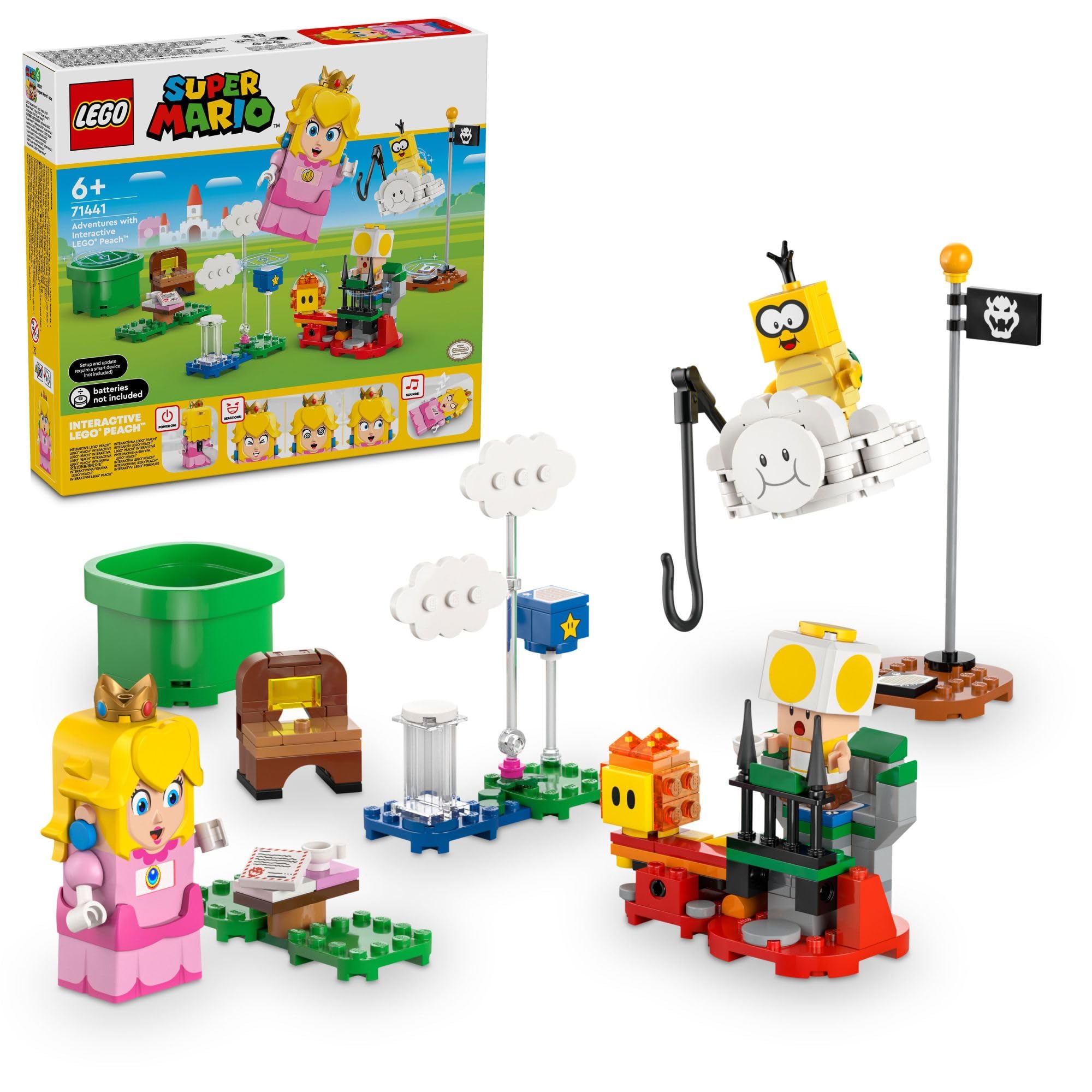 Set De Juego Lego Super Mario Adventures Con Princesa Melocotón Interactiva - Venta Internacional.