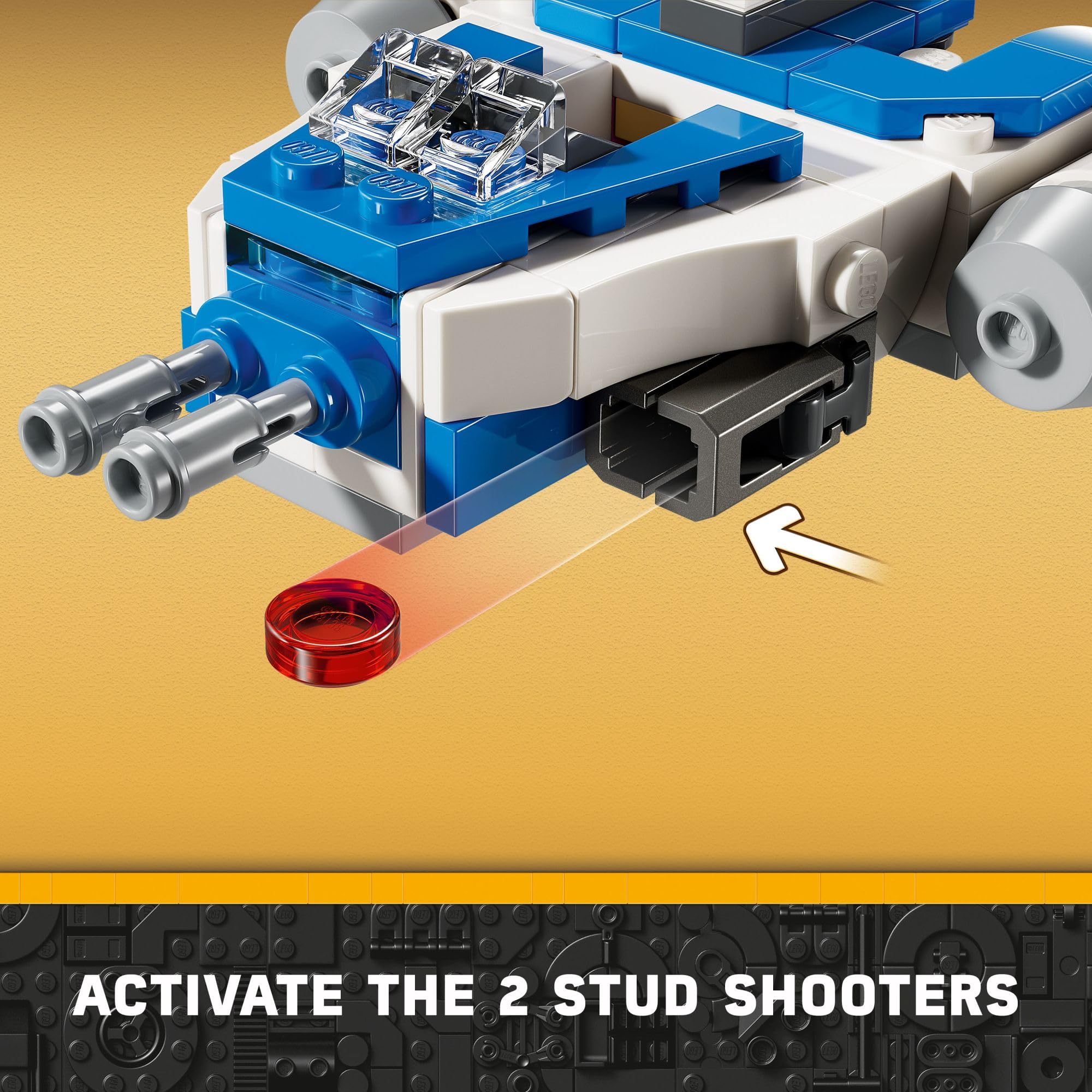 Foto 5 pulgar | Set De Construcción Lego Star Wars Capitán Rex Y-wing 75391 - Venta Internacional.