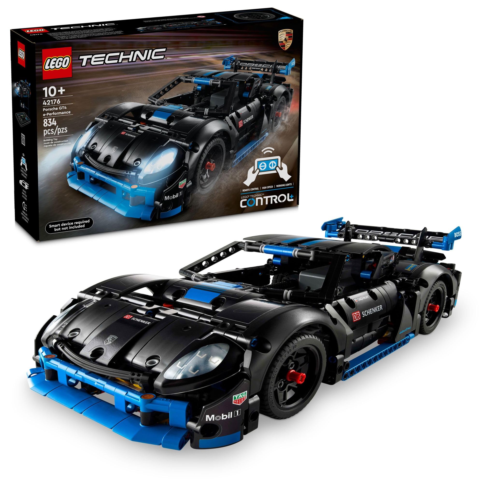 Foto 2 pulgar | Coche De Carreras Lego Technic Porsche Gt4 E-performance De Juguete Con Aplicación - Venta Internacional.