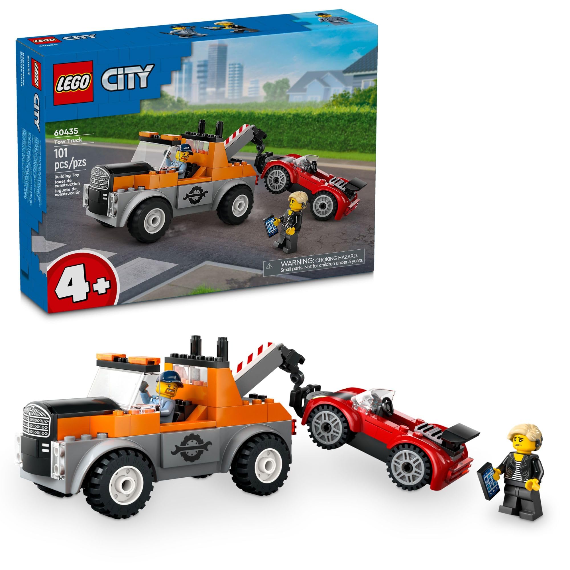 Set De Construcción Lego City Tow Truck And Sports Car Repair 60435 - Venta Internacional.