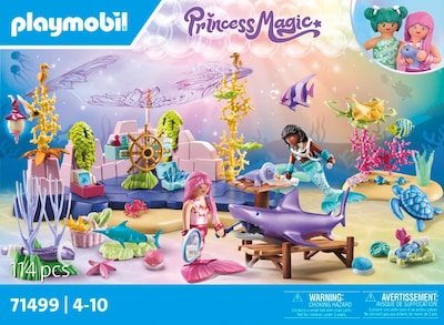 Foto 3 | Juguete Playmobil Mermaid Animal Care Con 114 Piezas Para Niños Mayores De 4 Años - Venta Internacional.