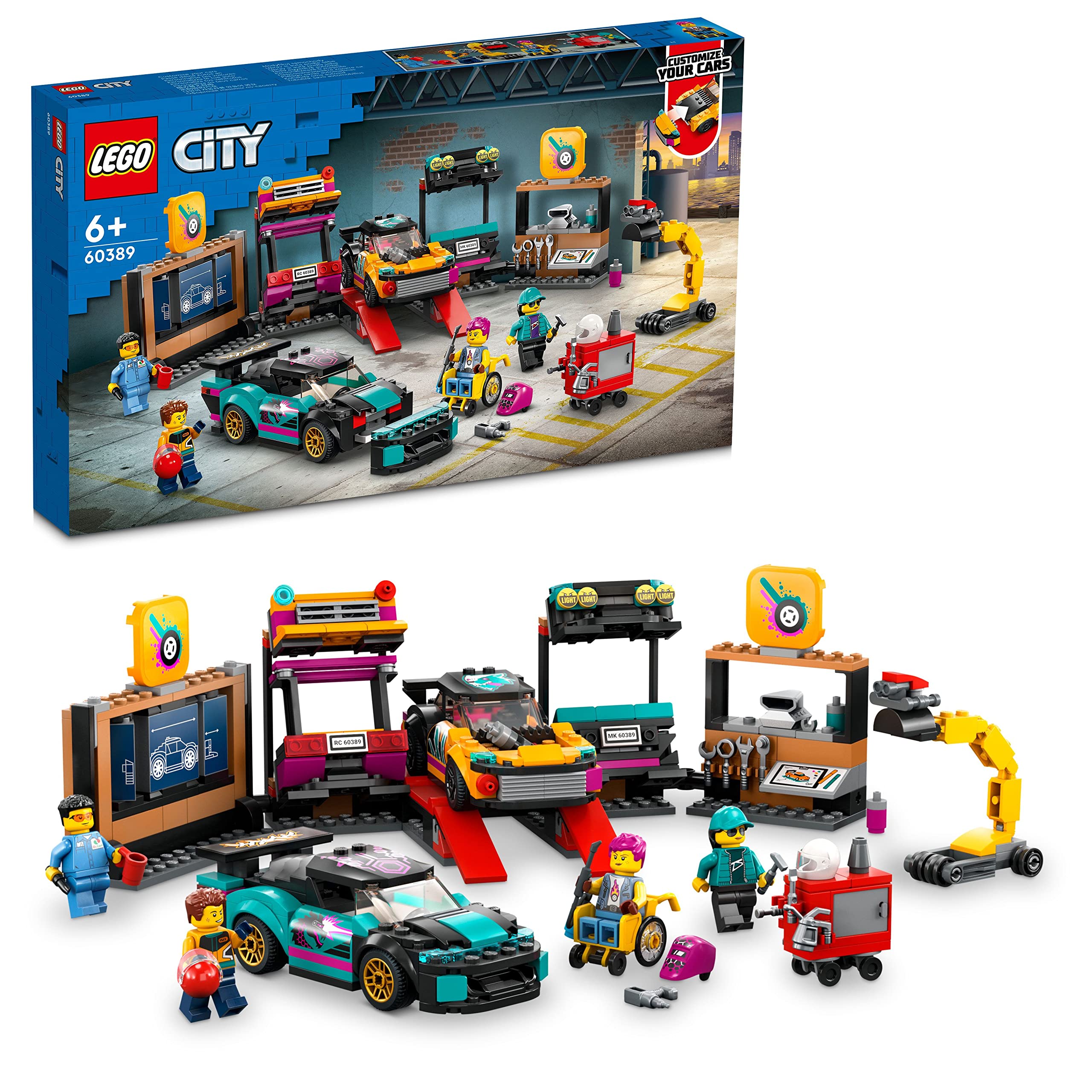 Set De Construcción Toy Garage Lego City Custom Car Garage 60389 - Venta Internacional.