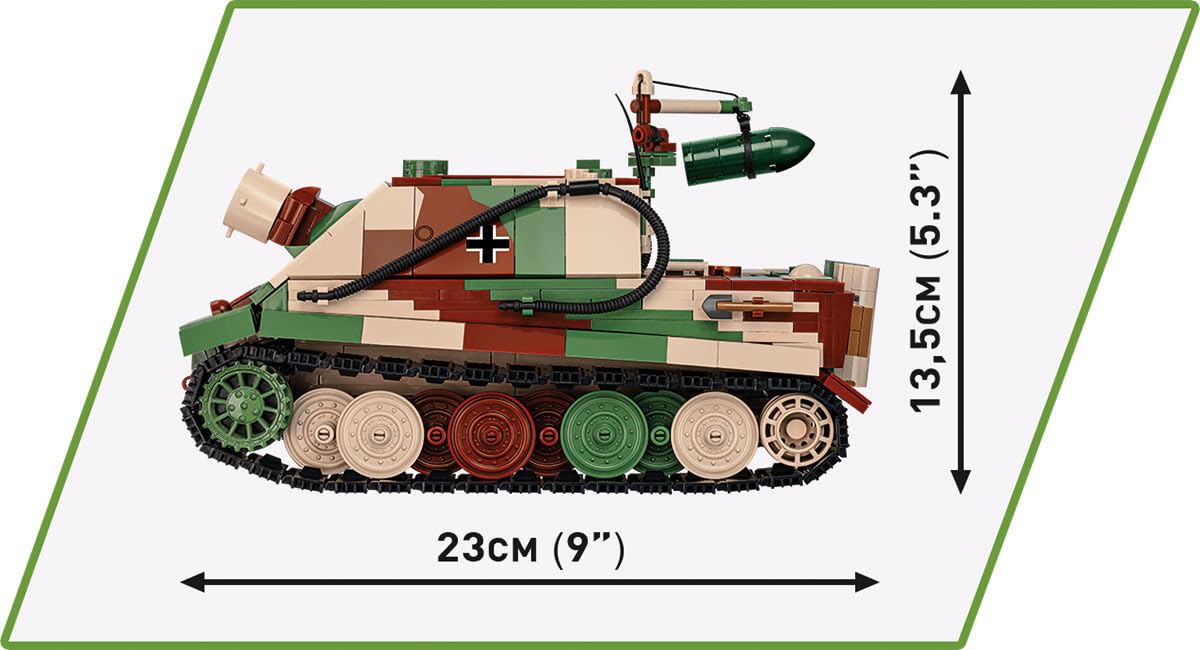 Foto 3 | Bloque De Construcción: Colección Histórica De Cobi, Segunda Guerra Mundial, Sturmmorser Sturmtiger 38 - Venta I