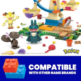 Foto 4 | Set De Juguetes De Construcción Mega Pokémon Ferris Wheel Con 393 Piezas - Venta Internacional.