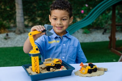 Foto 4 | Juguetes De Construcción Cat Dig N' Build Dirt Con Compuesto De 350 Ml - Venta Internacional.