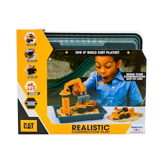 Foto 7 | Juguetes De Construcción Cat Dig N' Build Dirt Con Compuesto De 350 Ml - Venta Internacional.