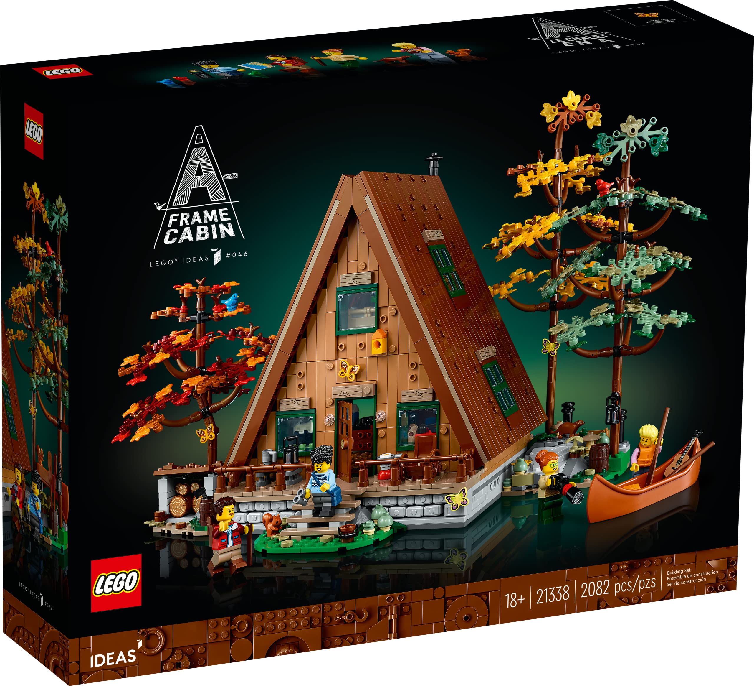 Foto 8 pulgar | Set De Construcción Lego Ideas A-frame Cabin 21338 Con 15 Figuras - Venta Internacional.