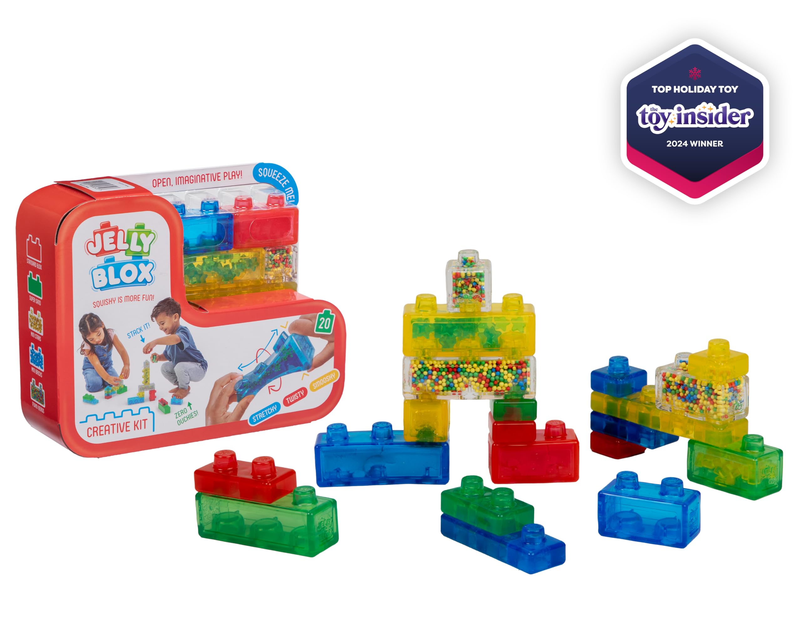 Foto 3 pulgar | Kit Creativo De Bloques Building Blocks Goliath Jelly Blox, 20 Bloques - Venta Internacional.