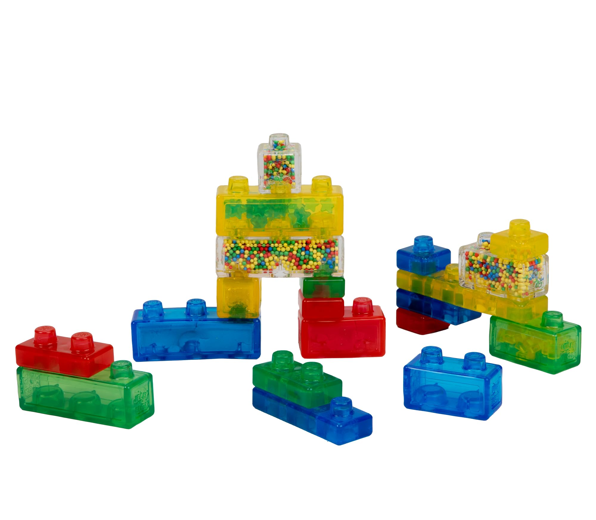 Foto 4 pulgar | Kit Creativo De Bloques Building Blocks Goliath Jelly Blox, 20 Bloques - Venta Internacional.