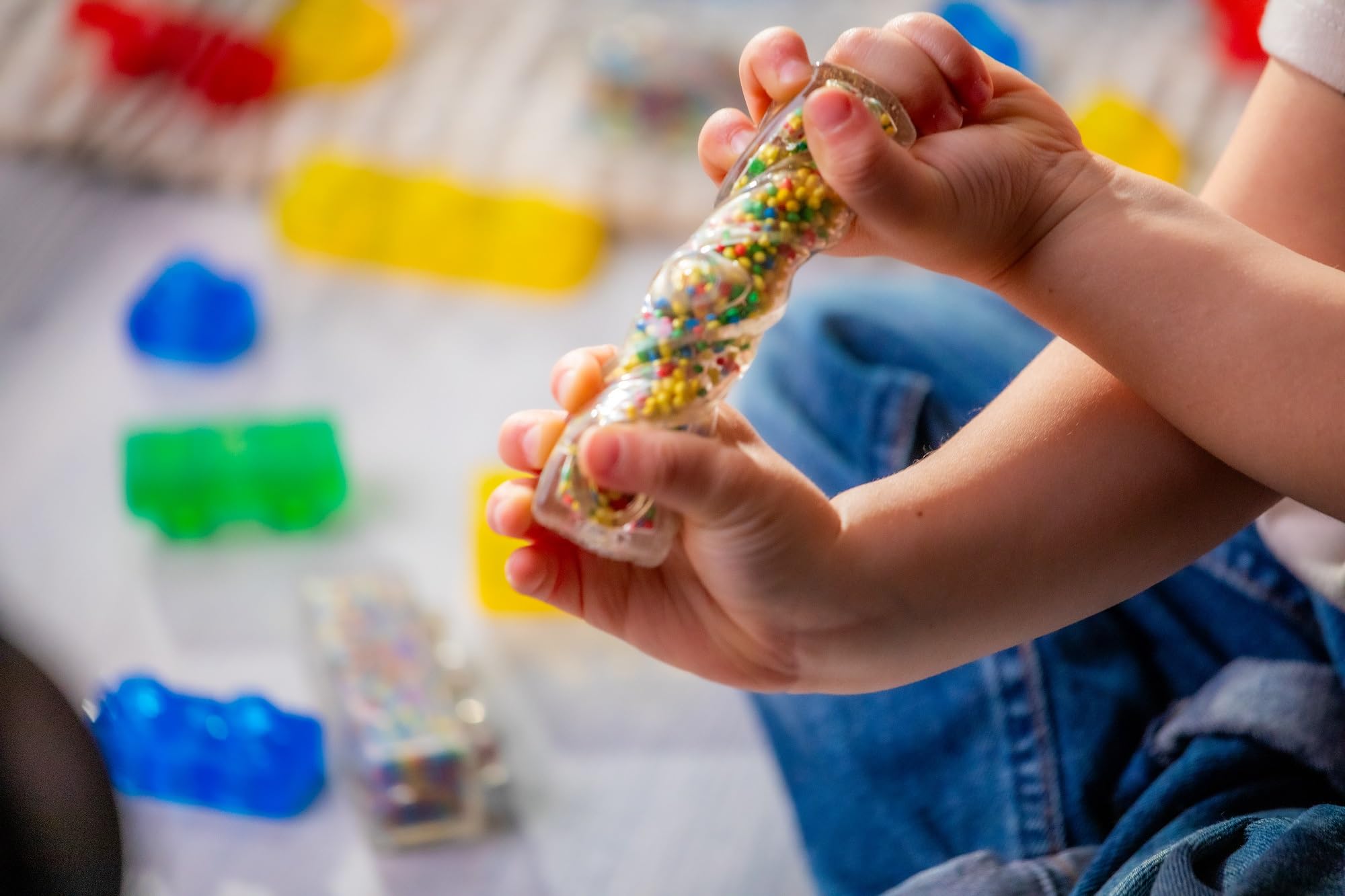 Foto 5 pulgar | Kit Creativo De Bloques Building Blocks Goliath Jelly Blox, 20 Bloques - Venta Internacional.