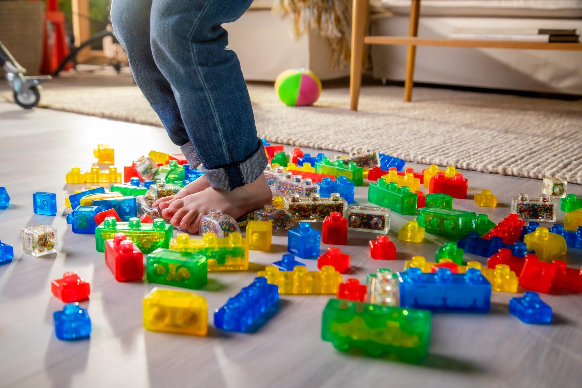 Foto 6 pulgar | Kit Creativo De Bloques Building Blocks Goliath Jelly Blox, 20 Bloques - Venta Internacional.