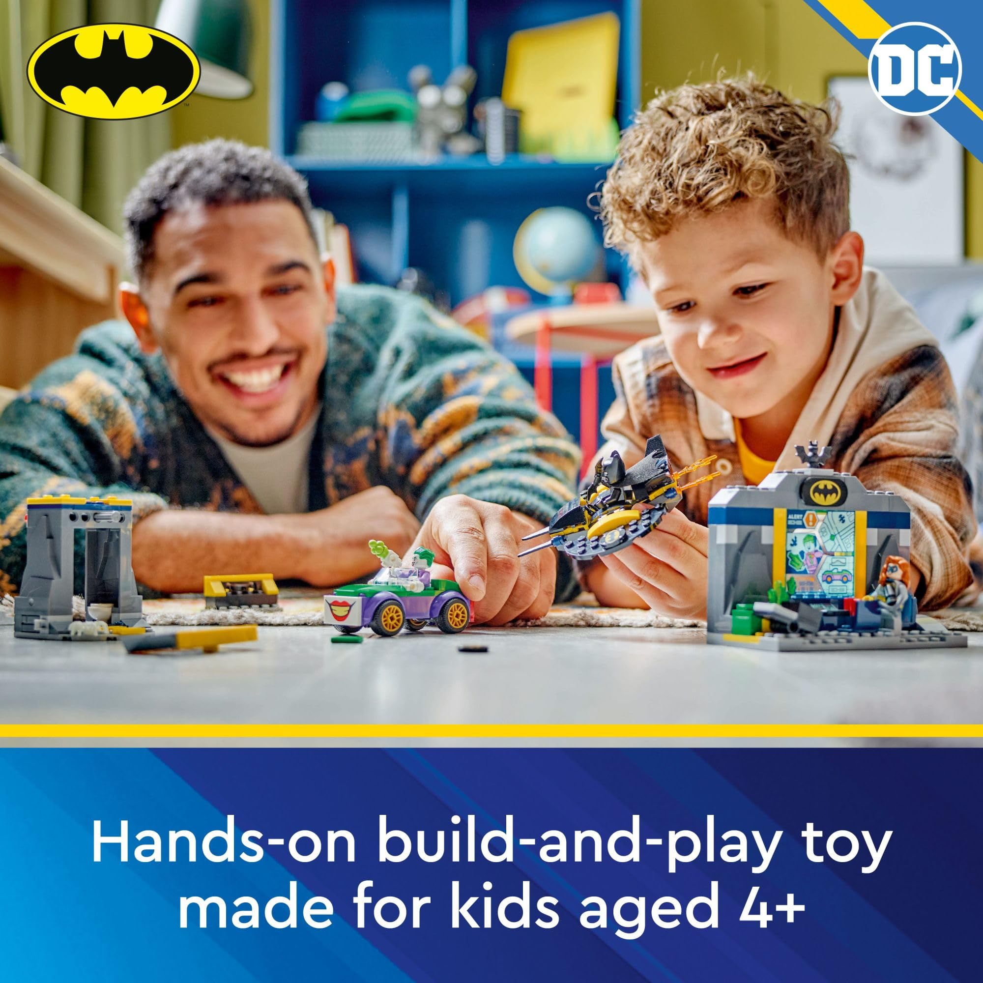 Foto 3 pulgar | Juguete Lego Dc Batman The Batcave Con Batman, Batgirl Y El Joker - Venta Internacional.
